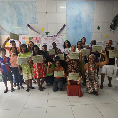 group of students in classroom