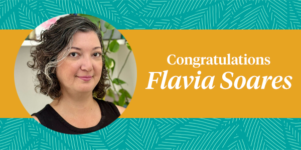 Congratulations Flavia Soares